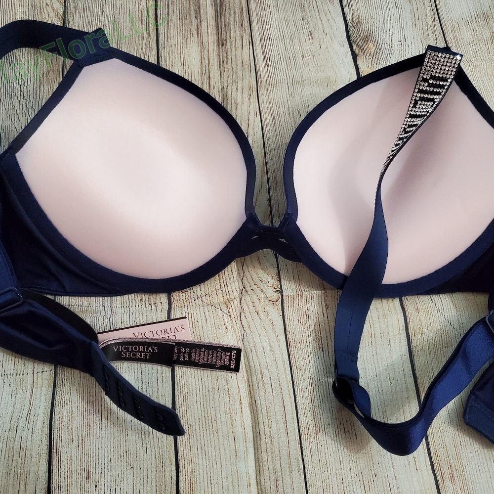 Victoria's secret very sexy shine bra strap blue - Picture 3 of 3